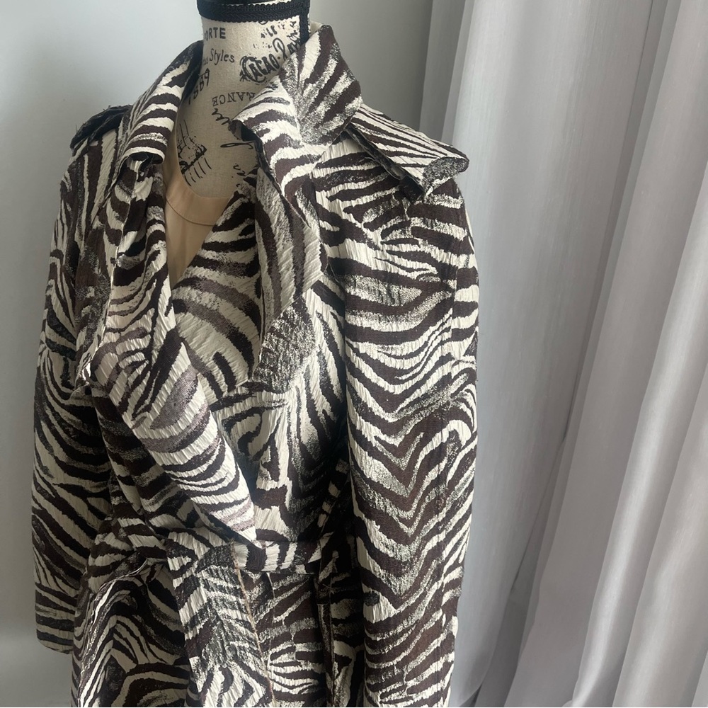 Lanvin for H&M Zebra Print Trench Coat - Picture 10 of 10